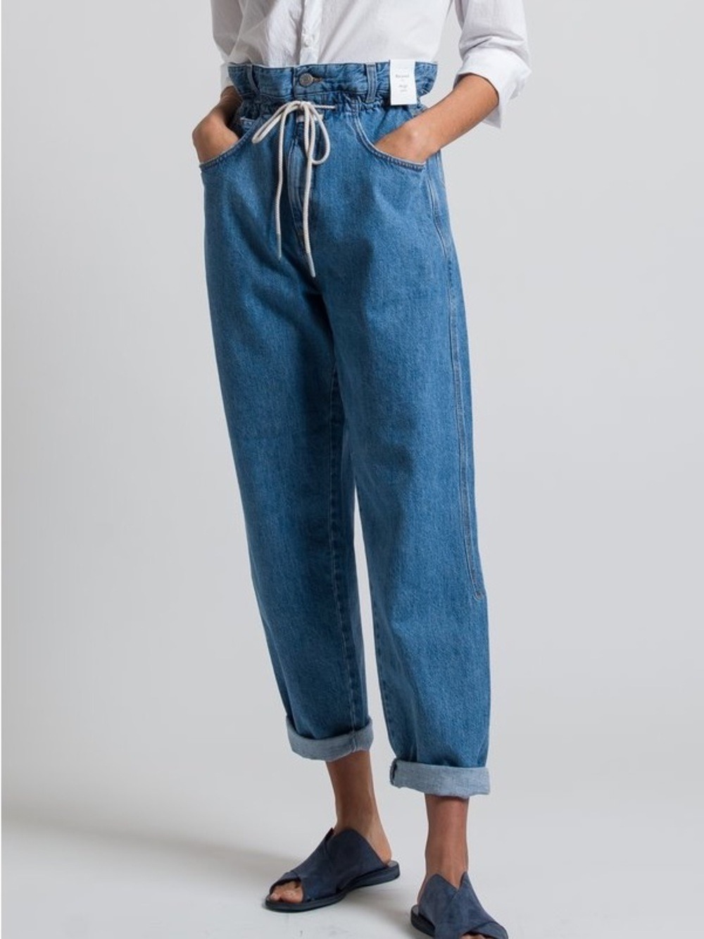 Closed Lexi High Waist Jeans in Mid Blue Size 29